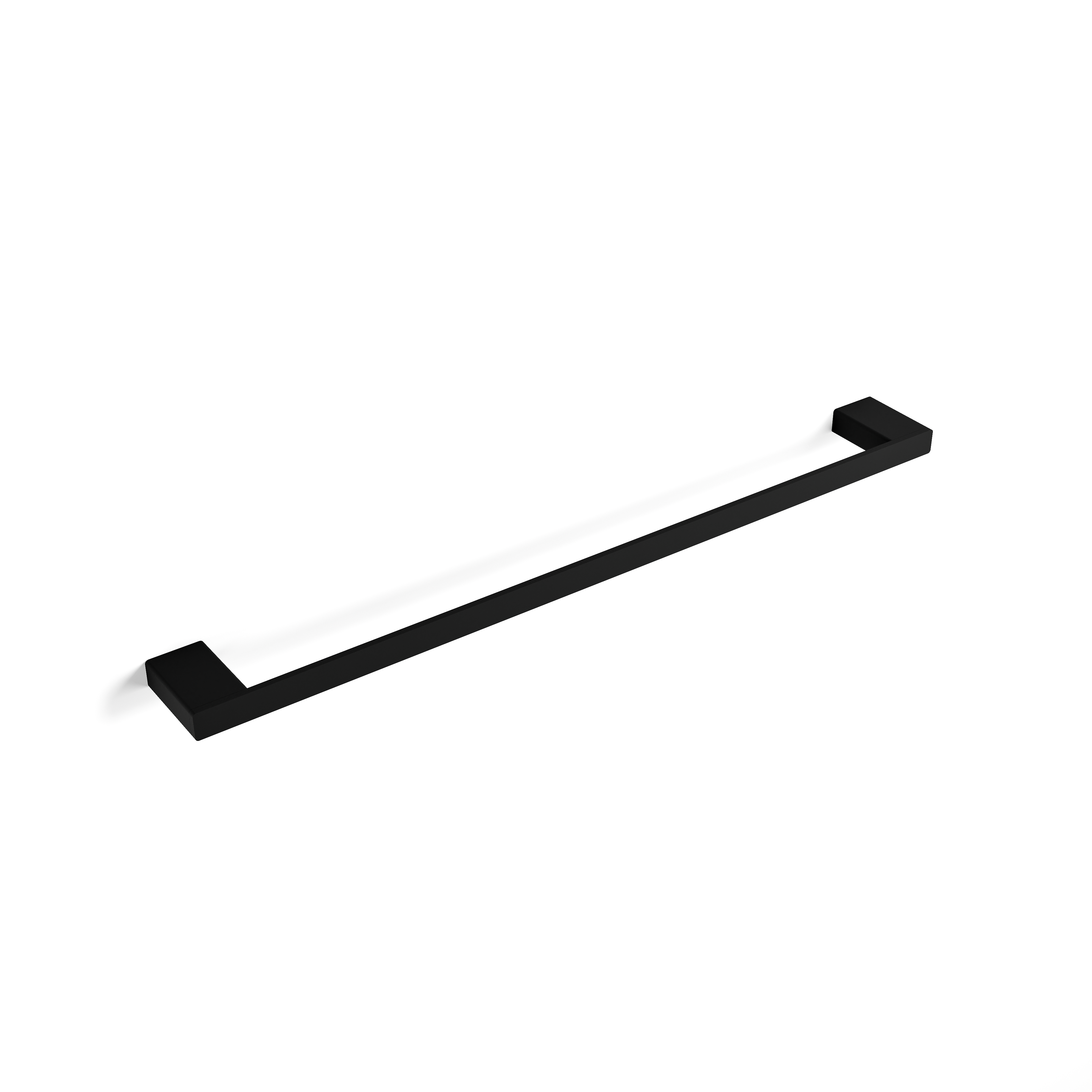 code-lineare-towel-rail-600-matte-black