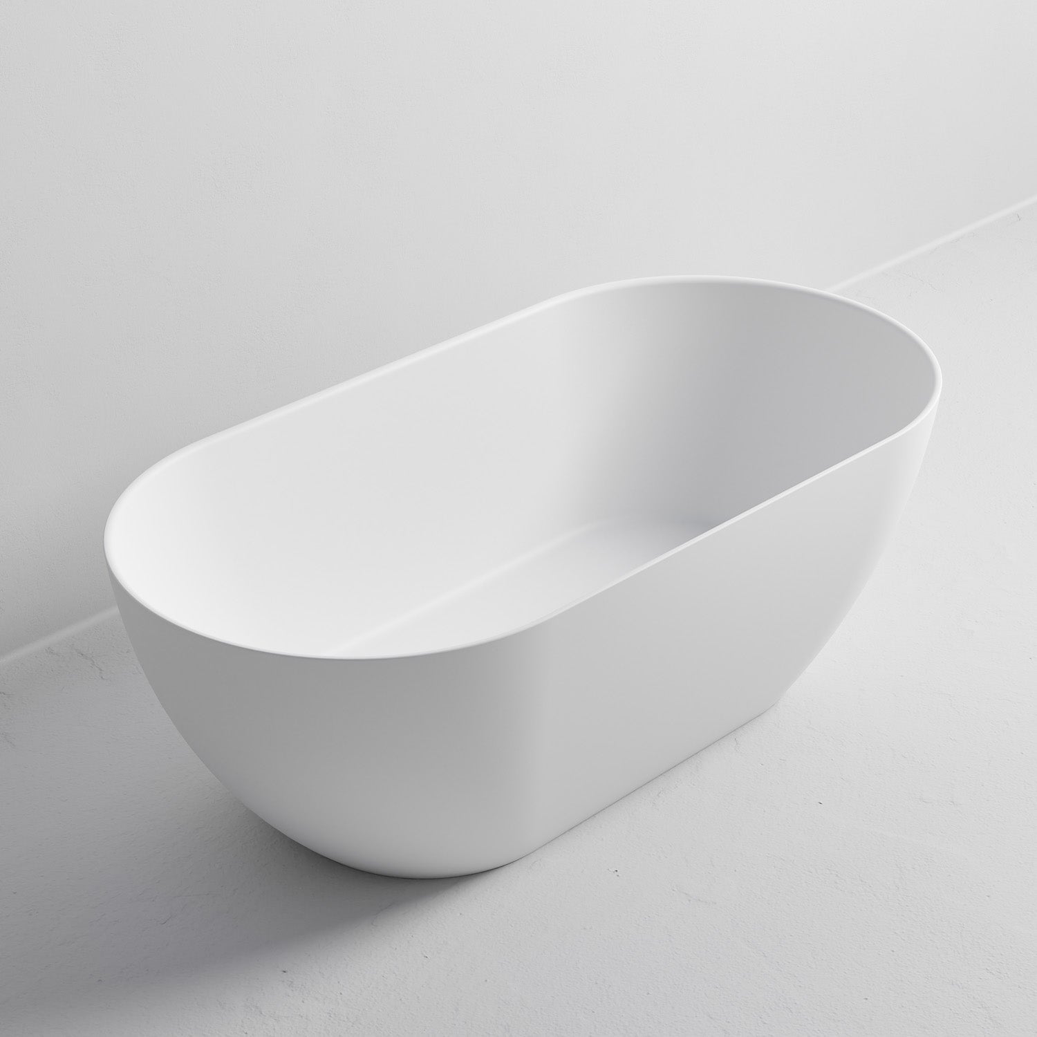 villastone-halo-1600-freestanding-bath-range-matte-white